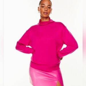Aritzia Montpellier Pink Merino Sweater